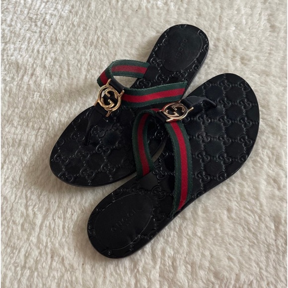 サンダル GUCCI FW25 Gucci Flat shoes Black (429469 GIB101098) $_12.JPG?set_id=880000500F